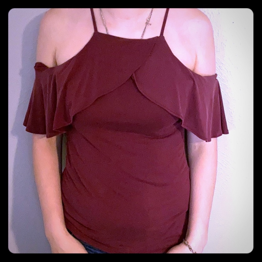 Off The Shoulder Dress Shirt